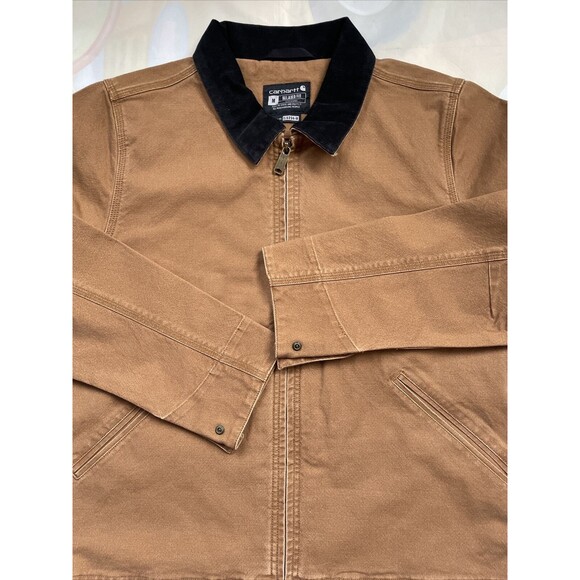 Rare Sample Carhartt Detroit Jacket 2024 Lined Relaxed Fit Mens M 0J6234… - Picture 7 of 16